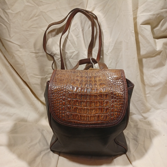 Vintage brahmin backpack hotsell